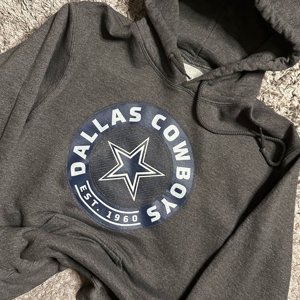 Dallas Cowboys Gray Hoodie